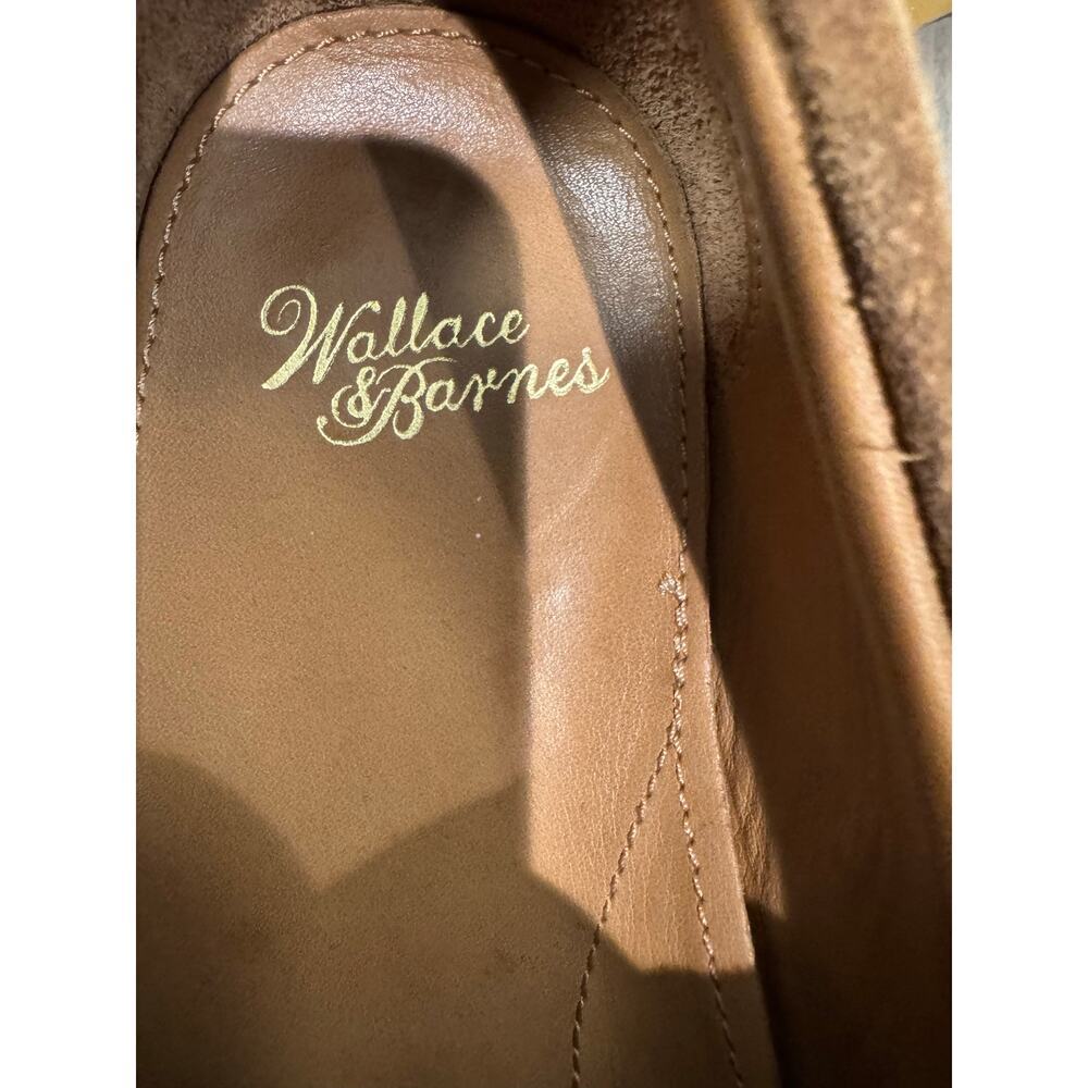 J. Crew Wallace & Barnes Boat Shoes Men's 8.5 Brown Leather Lace-Up Camping - Picture 5 of 12